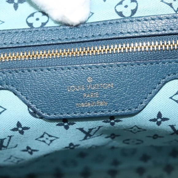 LOUIS VUITTON Ailleurs Cabas PM Escal Tote Bag Canvas Blue - Picture 13 of 16